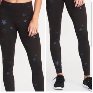 OLD NAVY SMALL GO-DRY ACTIVE HIGH RISE LEGGINGS